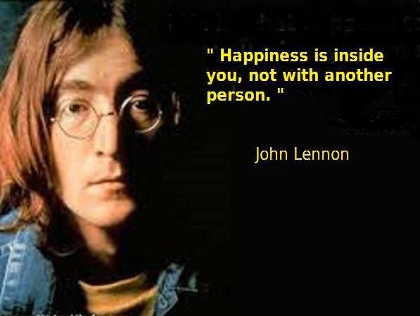 JOHN LENNON'S HAPPINESS