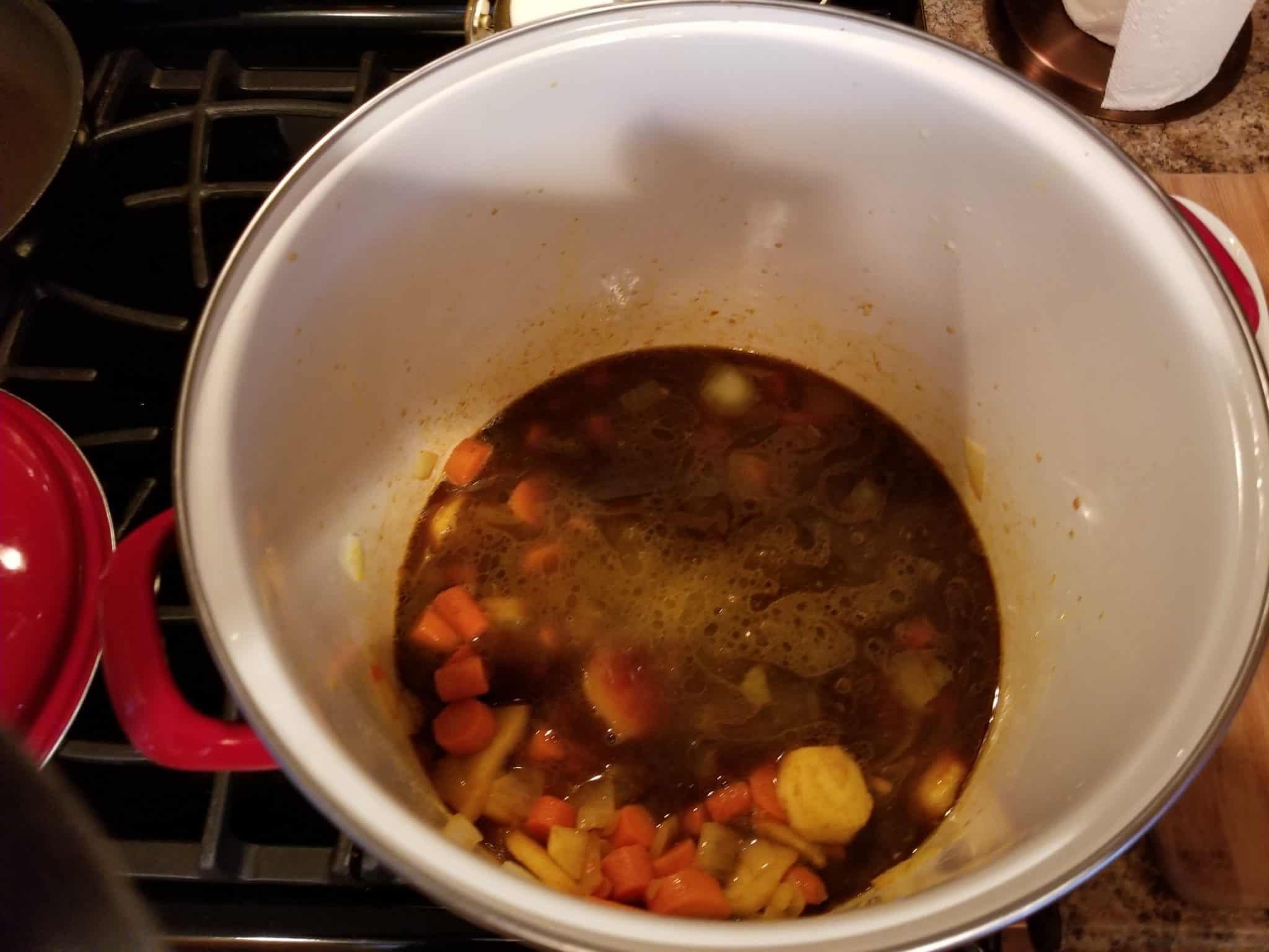 Carrot Parsnip Turmeric Ginger Soup