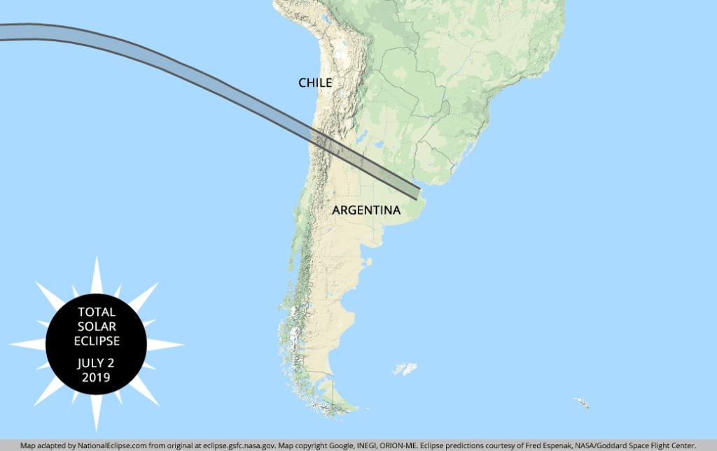 Total Solar Eclipse – July 2, 2019