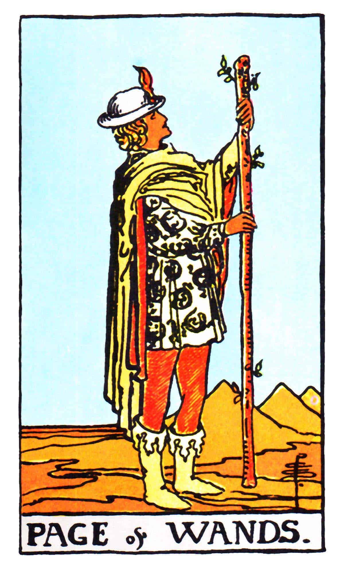 Page of Wands Tarot Card Monthly Horoscopes