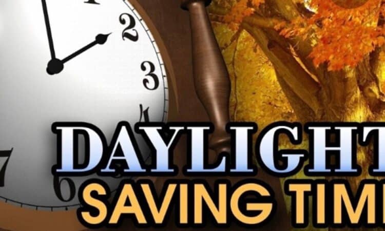 Daylight Savings Time "Fall Back 2022"